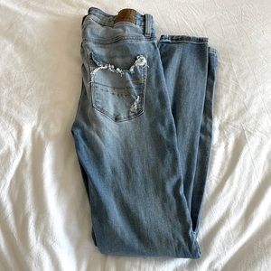 Distressed American Eagle Skinny Jeans